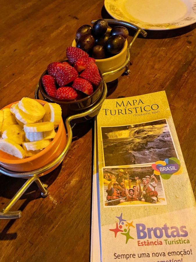 ブロタス Casa De Campo - Sitio Santana Dos Laranjaisヴィラ エクステリア 写真